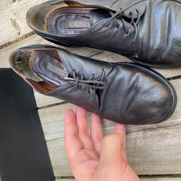 2009 Vic Matie Scarpa Nera Shoes Size 6.5 - Picture 11 of 15